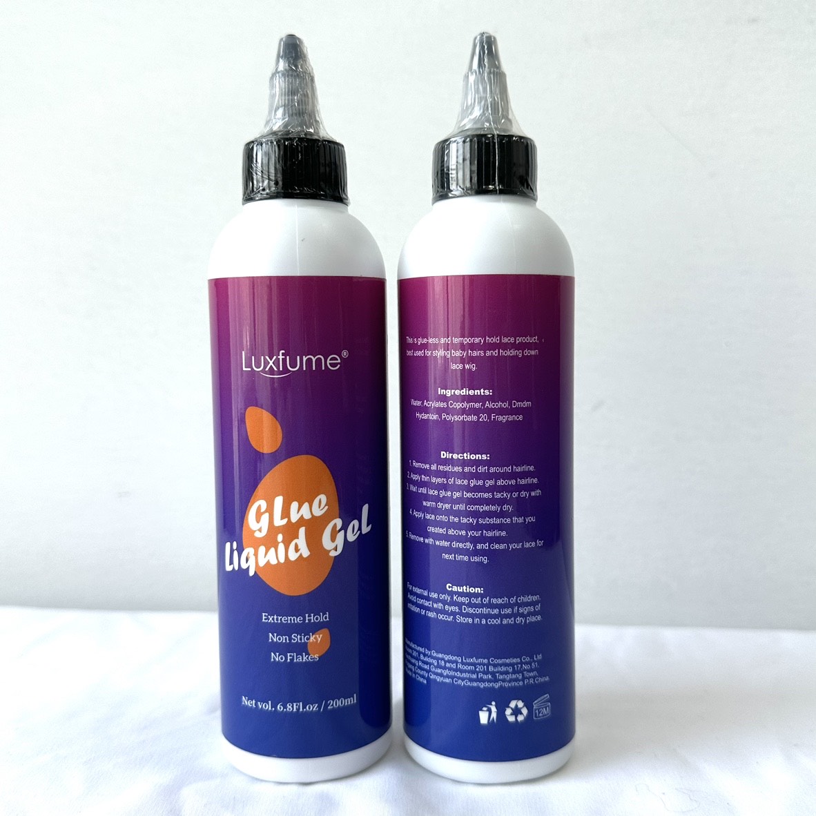 Edge Control Gel - Gel Adhésif Liquide Invisible pour Perruques,