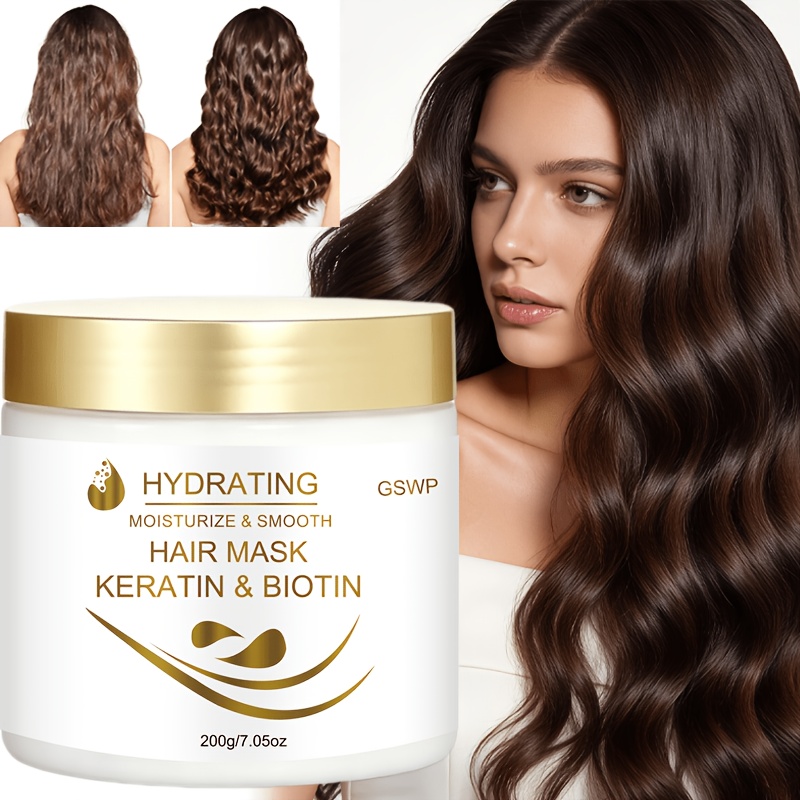 Hair Care Keratin - Masque capillaire hydratant à la kératine