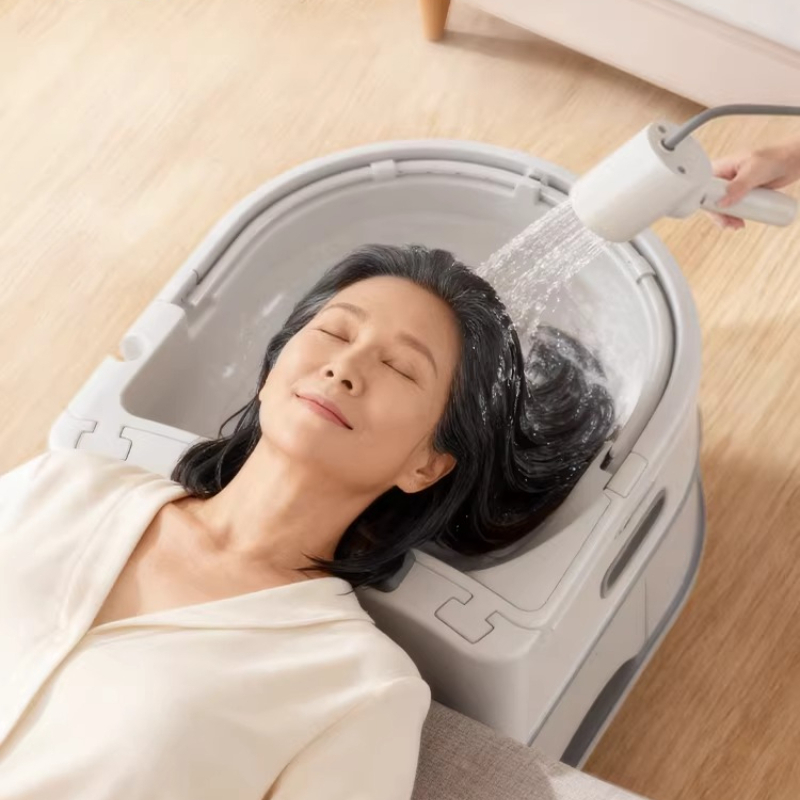 Hair Care Hospital - Bac de lavage capillaire portable, plateau