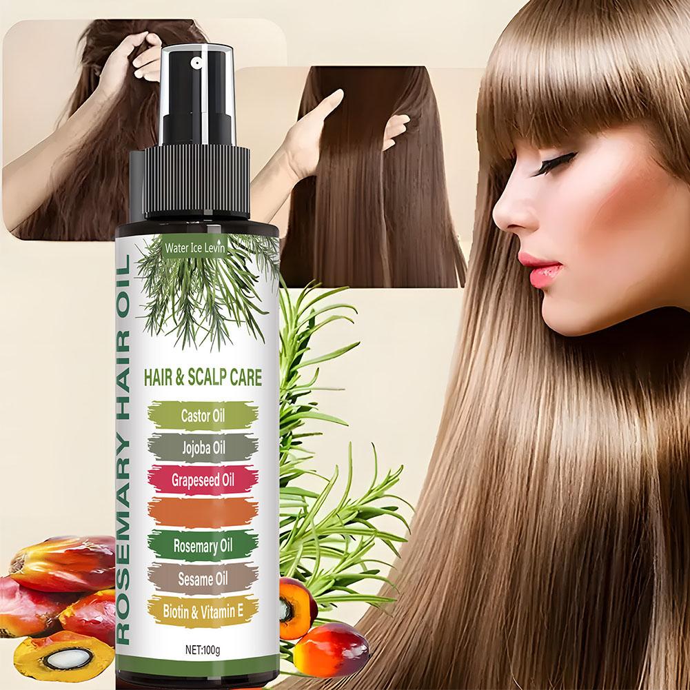 Hair Care Essence - Huile de romarin 100g, soin intensif