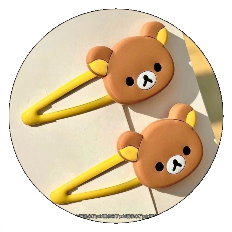 Hair Care Ingredients - Jolies pinces à cheveux Rilakkuma style