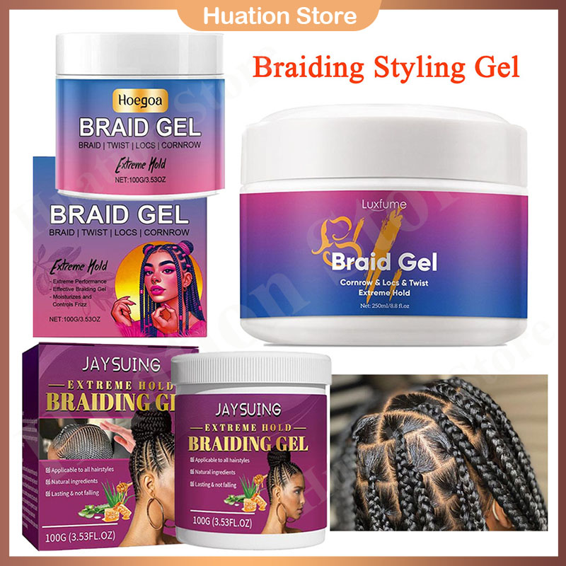 Edge Control Gel - Contrôle des bords tresse Gel coiffant