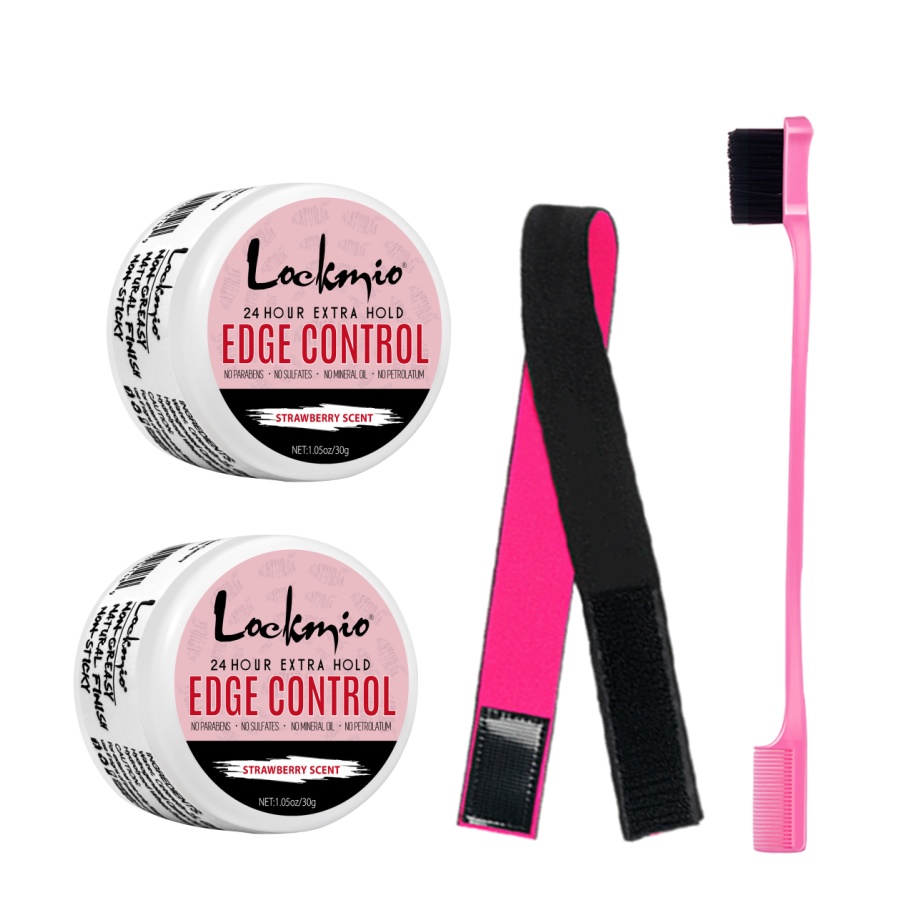 Edge Control Gel - Gel de finition anti-frisottis pour femme,