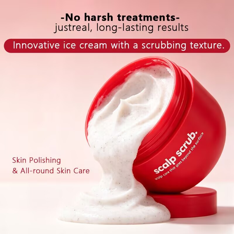 Scalp Scrub Exfoliant - Shampoing exfoliant pour le cuir chevelu