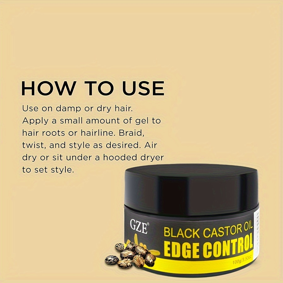 GZE Tressure à tenue supplémen - Edge Control Gel avis et prix