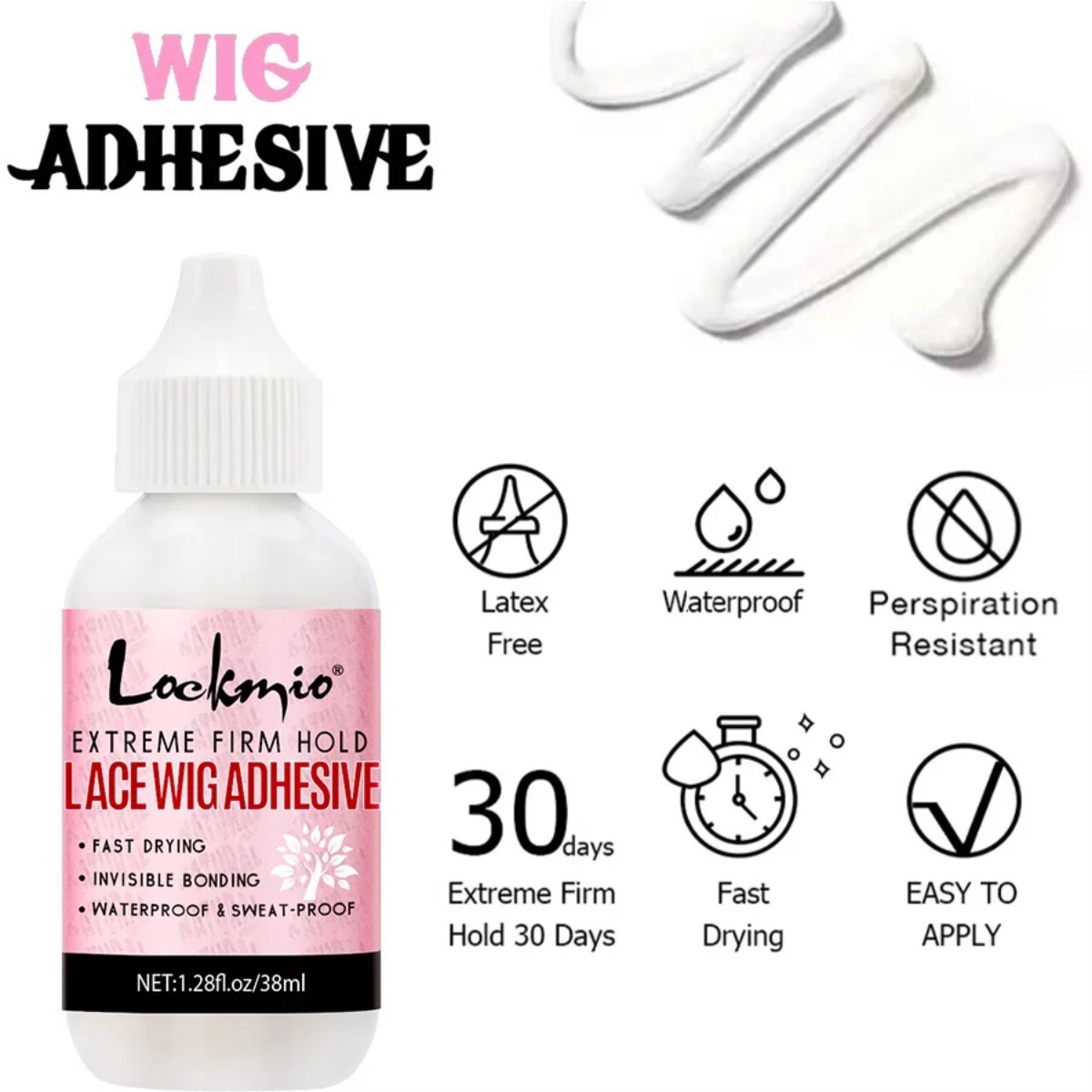 Colle extra forte pour perruqu - Edge Control Gel avis et prix