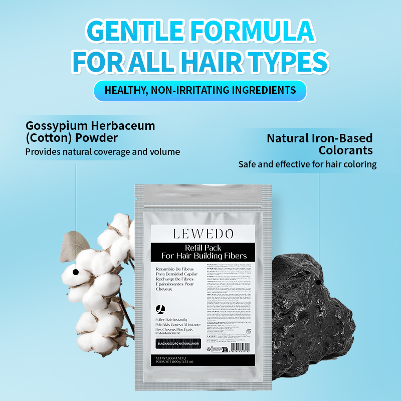 Poudre de fibres capillaires 1 - Hair Care Keratin avis et prix