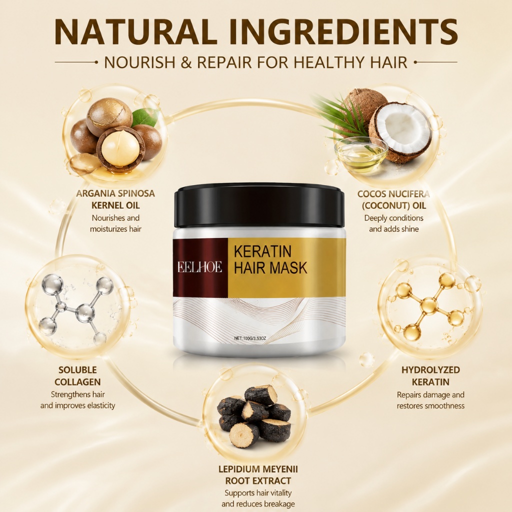 Masque capillaire à la kératin - Hair Care Keratin avis et prix
