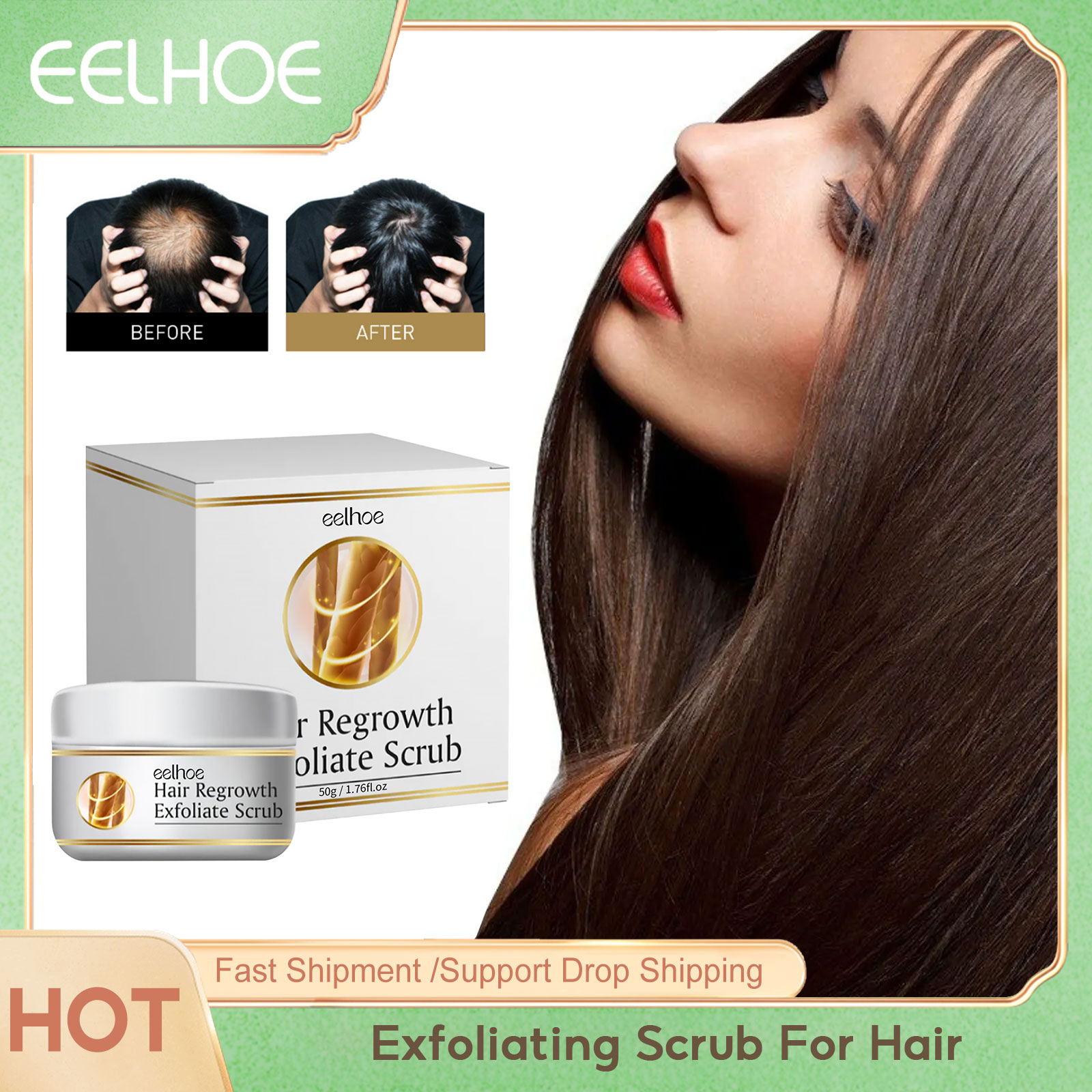 Gommage nettoyant pour le cuir - Scalp Scrub Exfoliant avis et prix