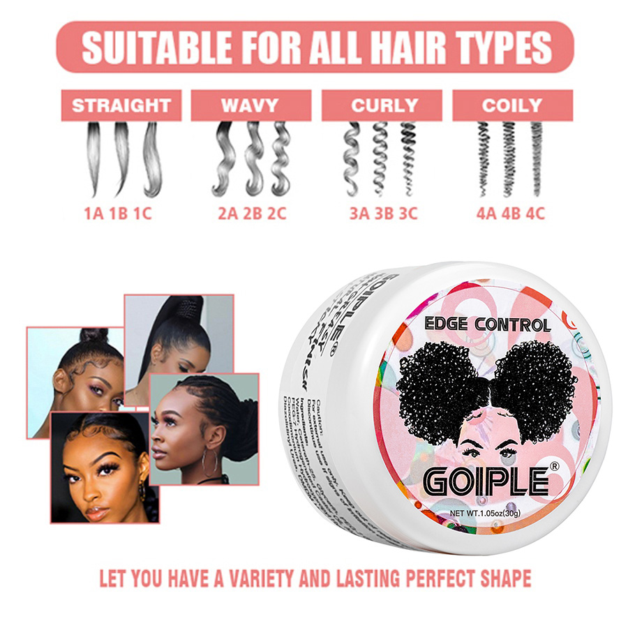 Cire coiffante naturelle pour  - Edge Control Gel avis et prix